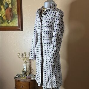 Vintage Marciano Lavender And Gray Wool Blend Coat. Sz M
